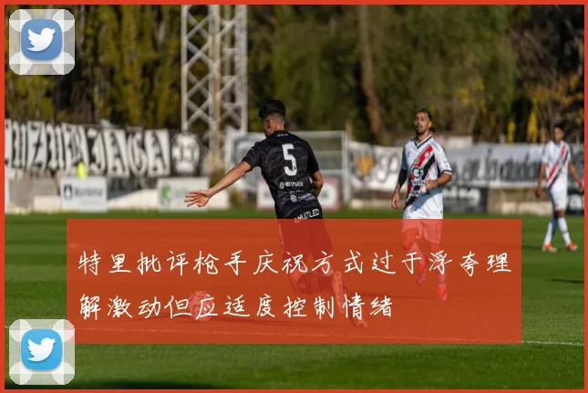 特里批评枪手庆祝方式过于浮夸理解激动但应适度控制情绪