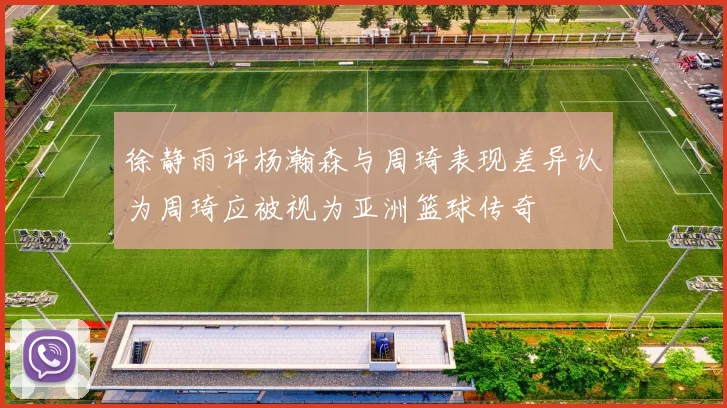 徐静雨评杨瀚森与周琦表现差异认为周琦应被视为亚洲篮球传奇